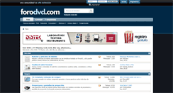 Desktop Screenshot of forodvd.com